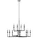 Ansley 12 Light Chandelier in Aged Iron (1|F3290/12AI)