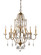 Valentina Six Light Chandelier in Oxidized Bronze (1|F2478/6OBZ)