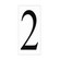Address Light Address Number Tile in White Plastic (1|90612-68)