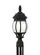 Wynfield One Light Outdoor Post Lantern in Black (1|89202-12)