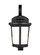 Eddington One Light Outdoor Wall Lantern in Black (1|8519301-12)