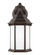Sevier One Light Outdoor Wall Lantern in Antique Bronze (1|8338751EN3-71)