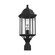Sevier One Light Outdoor Post Lantern in Black (1|8238701-12)