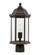 Sevier One Light Outdoor Post Lantern in Antique Bronze (1|8238651EN3-71)