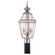 Lancaster Two Light Outdoor Post Lantern in Antique Brushed Nickel (1|8229-965)