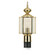 Classico One Light Outdoor Post Lantern in Polished Brass (1|8209-02)