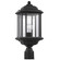 Kent One Light Outdoor Post Lantern in Black (1|82029-12)