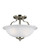 Emmons Two Light Semi-Flush Mount in Brushed Nickel (1|7739002-962)
