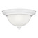 Geary One Light Flush Mount in White (1|77063EN3-15)