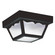 Outdoor Ceiling Two Light Outdoor Flush Mount in Black (1|7569EN3-32)