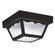 Outdoor Ceiling One Light Outdoor Flush Mount in Black (1|7567EN3-32)