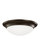 Nash Two Light Flush Mount in Bronze (1|75435-710)