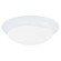 Nash One Light Flush Mount in White (1|75434-15)