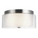 Elmwood Park Two Light Flush Mount in Brushed Nickel (1|7537302-962)