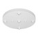 Multi-Port Canopy Five Light Cluster Canopy in White (1|7449405-15)