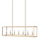 Moffet Street Seven Light Island Pendant in Satin Brass (1|6634507-848)