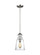 Kea One Light Pendant in Brushed Nickel (1|6536901-962)