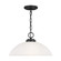 Oslo One Light Pendant in Midnight Black (1|65160-112)