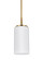 Alturas One Light Mini-Pendant in Satin Brass (1|6124601EN3-848)