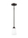 Seville One Light Mini-Pendant in Bronze (1|6120201-710)