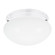 Webster One Light Flush Mount in White (1|5326-15)