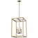 Moffet Street Four Light Hall / Foyer Pendant in Satin Brass (1|5134504-848)