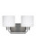 Canfield Two Light Wall / Bath in Brushed Nickel (1|4428802EN3-962)