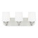 Windom Three Light Wall / Bath in Brushed Nickel (1|4402803-962)
