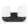 Windom Two Light Wall / Bath in Midnight Black (1|4402802-112)