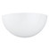 Edla One Light Wall / Bath Sconce in White (1|4138EN3-15)