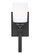 Kemal One Light Wall / Bath Sconce in Midnight Black (1|4130701EN3-112)