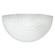 Stepped Glass One Light Wall / Bath Sconce in White (1|4123EN3-15)