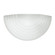 Stepped Glass One Light Wall / Bath Sconce in White (1|4123-15)