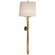 Edie Two Light Wall Sconce in Hand-Rubbed Antique Brass (268|TOB 2741HAB-NP)