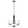 Elmwood Park Three Light Chandelier in Bronze (1|3137303EN3-710)