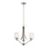 Elmwood Park Three Light Chandelier in Brushed Nickel (1|3137303-962)