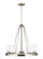 Kemal Five Light Chandelier in Brushed Nickel (1|3130705EN3-962)
