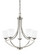 Hanford Five Light Chandelier in Brushed Nickel (1|3124505EN3-962)