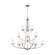 Robie 12 Light Chandelier in Brushed Nickel (1|3121612-962)