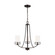 Robie Three Light Chandelier in Bronze (1|3121603-710)