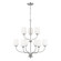 Windom Nine Light Chandelier in Brushed Nickel (1|3102809EN3-962)