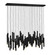 Harmony LED Linear Pendant in Black (138|FR49909BLK)