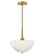Inez LED Pendant in Lacquered Brass (138|FR41027LCB)