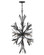 Vida LED Chandelier in Brushed Graphite (138|FR40907BGR)