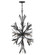 Vida LED Chandelier in Brushed Graphite (138|FR40907BGR)