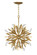 Vida LED Chandelier in Burnished Gold (138|FR40904BNG)