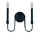 Jasper Two Light Wall Sconce in Matte Black (8|L1132 MBLACK)