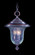 Carcassonne Three Light Exterior Ceiling Mount in Raw Copper (8|8326 RC)