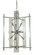 Metrocraft 11 Light Chandelier in Polished Nickel (8|5300 PN)