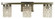 Gemini Three Light Wall Sconce in Polished Nickel (8|4743 PN)